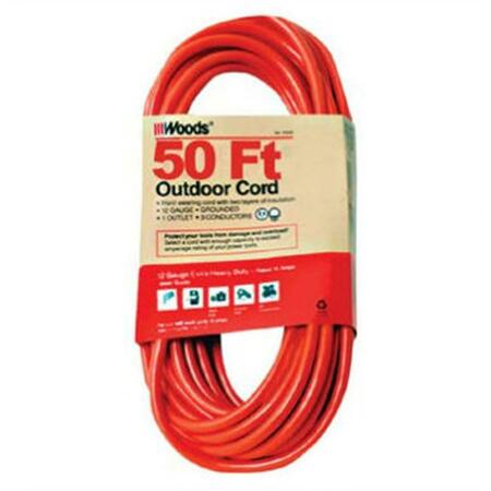 WOODS WIRE 12-3 50' Outdr Ext Cord 860-529